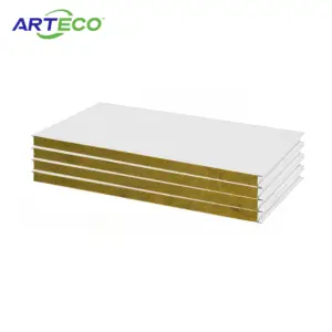 Fireproof Rock Mineral Wool Sandwich Panel
