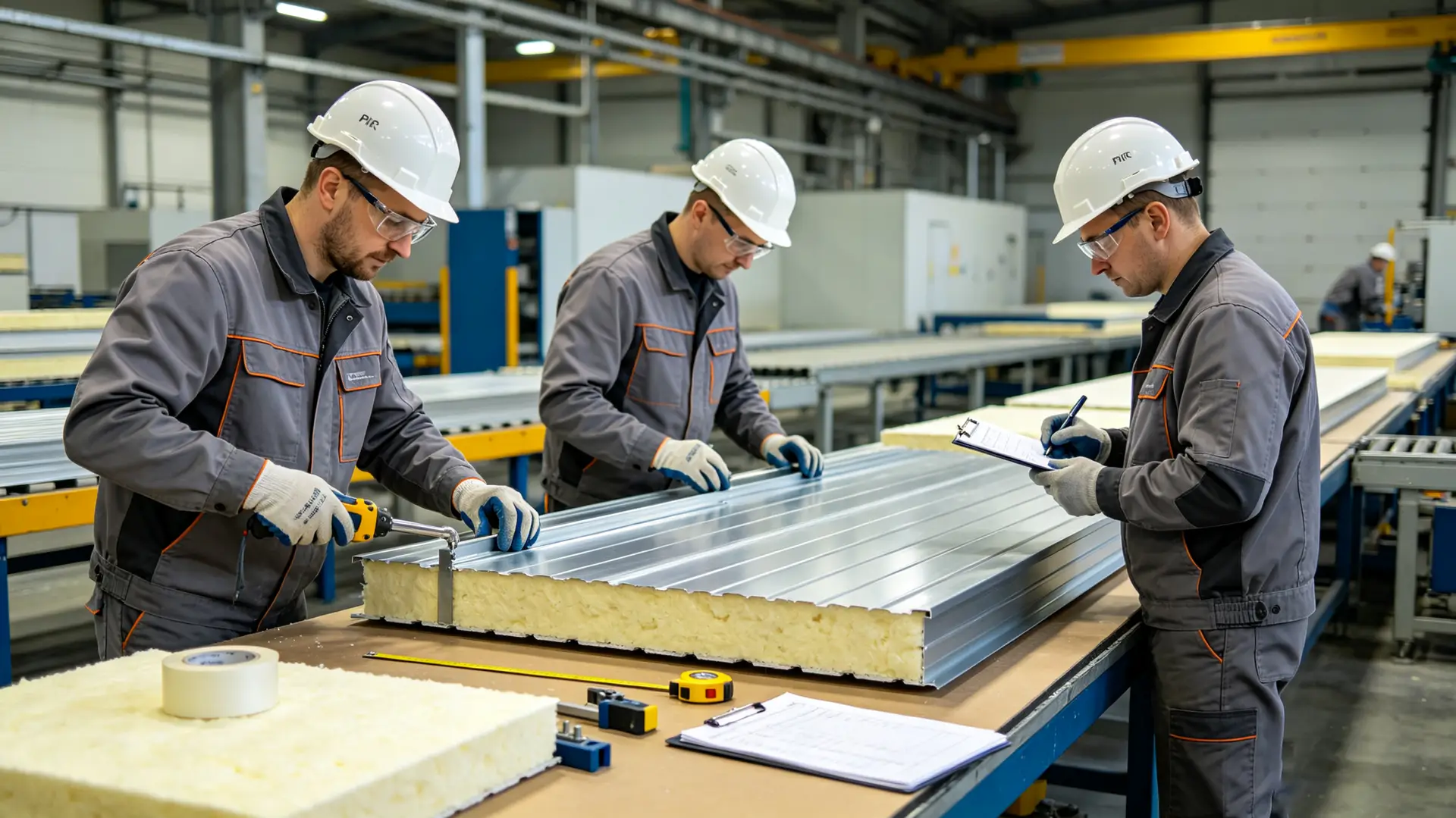 Arteco sandwich panel production line