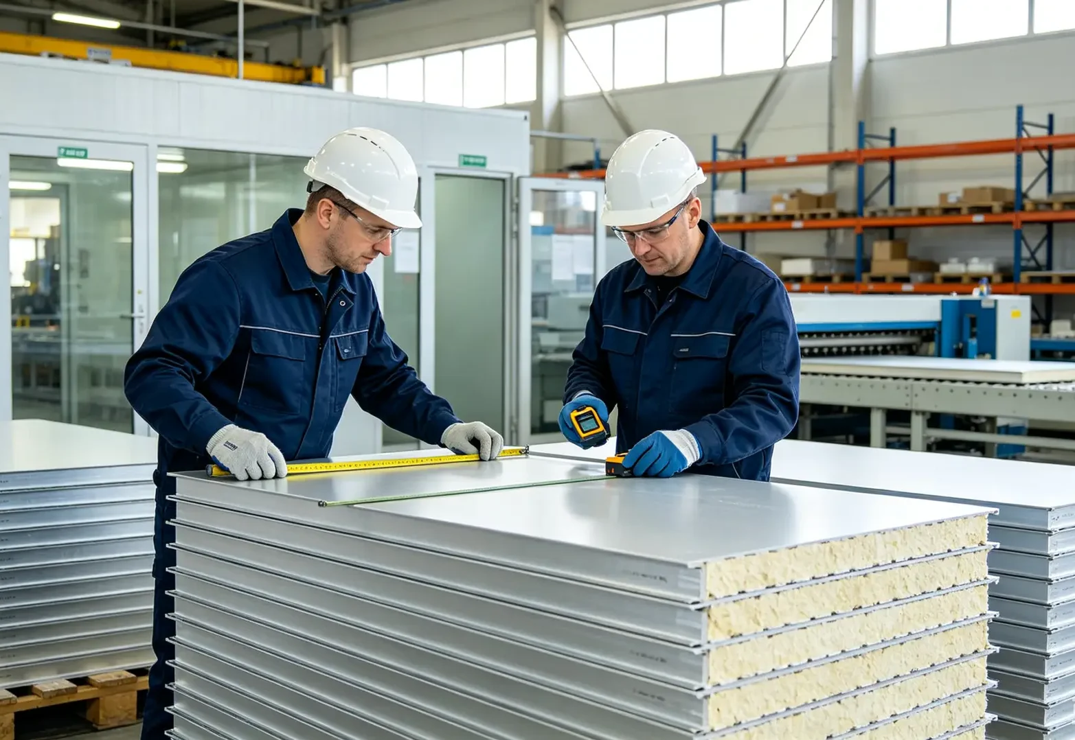 Arteco sandwich panel production line