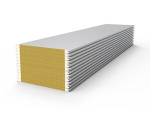 PU Sealing Rock Mineral Wool Sandwich Panel