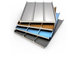 Four Waves Roof Sandwich Panel